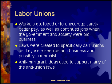 Labor Unions