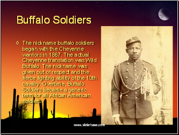 Buffalo Soldiers