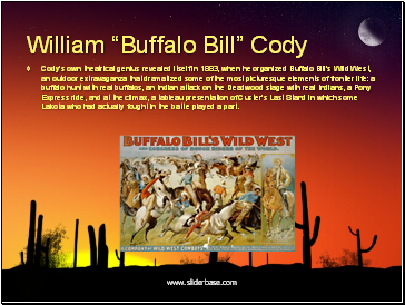 William Buffalo Bill Cody