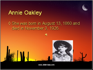 Annie Oakley