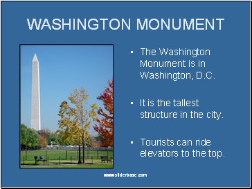 Washington monument