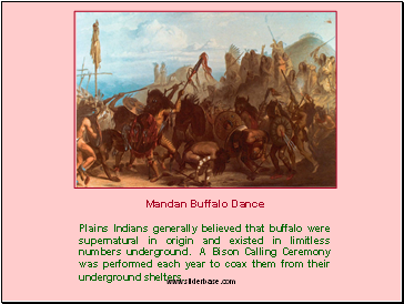 Mandan Buffalo Dance