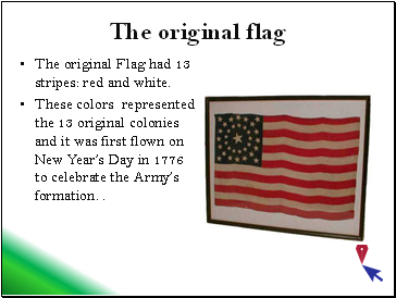 The original flag