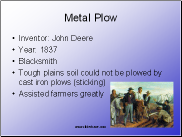 Metal Plow