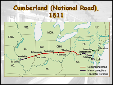 Cumberland (National Road), 1811