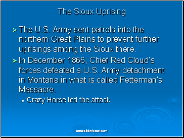 The Sioux Uprising