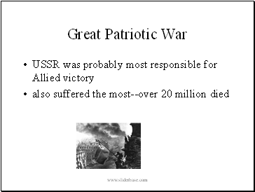 Great Patriotic War