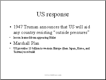 US response