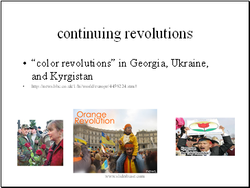 continuing revolutions