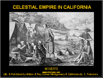 Celestial empire in california