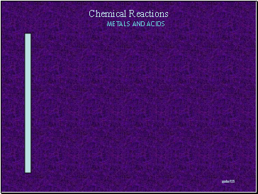 Metals and Acids exps