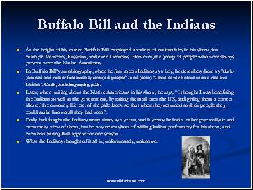 Buffalo Bill and the Indians