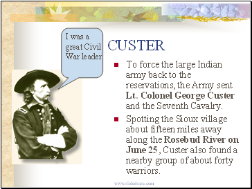 CUSTER