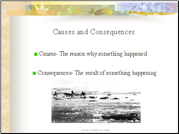 Causes and Consequences