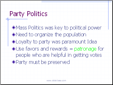 Party Politics