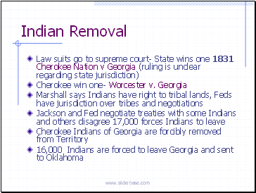 Indian Removal