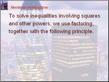 E.g. 2Solving a Pair of Simultaneous Inequalities