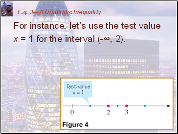 E.g. 3A Quadratic Inequality