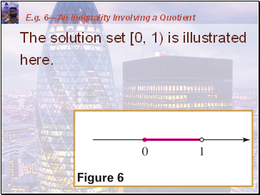 E.g. 6An Inequality Involving a Quotient