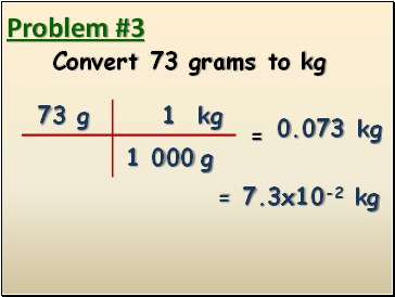 Metric Conversion Practice - Presentation Chemistry