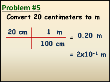 Problem #5