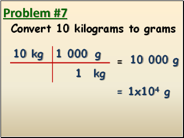 Problem #7