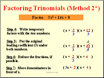 ( 3x + 2 )( x + 4 )