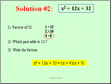 Solution #2: