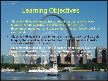 Learning Objectives