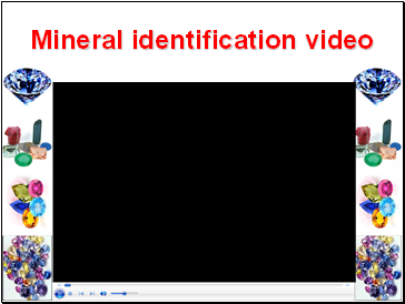 Mineral identification video