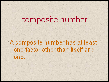 Composite number