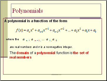 Polynomials