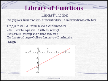 Library of Functions
