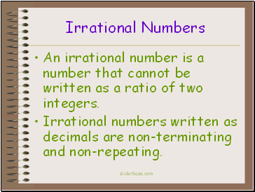 Irrational Numbers