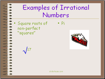 Examples of Irrational Numbers