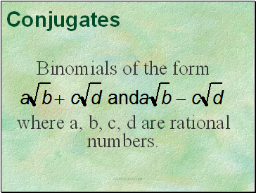 Conjugates