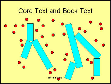 Core Text and Book Text