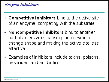 Enzyme Inhibitors