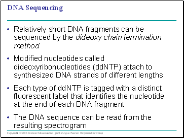 DNA Sequencing