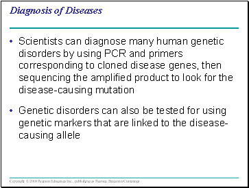 Diagnosis of Diseases