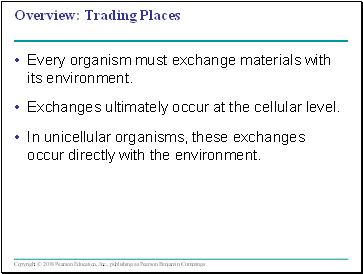 Circulation and Gas Exchange