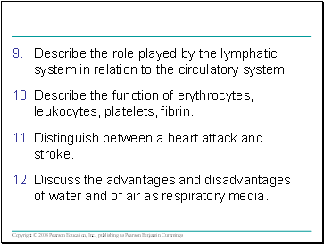 Describe the role played by the lymphatic system in relation to the circulatory system.