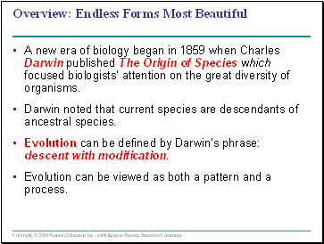 Descent with Modification A Darwinian View of Life