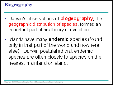 Biogeography