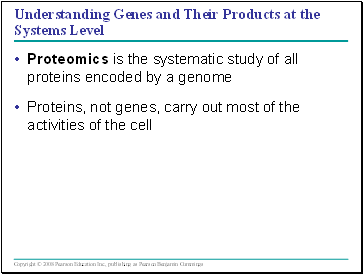 Understanding Genes and Their Products at the Systems Level