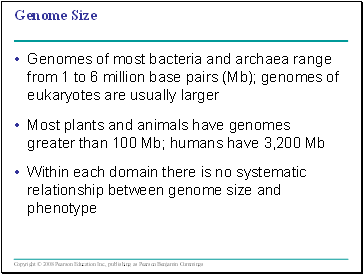 Genome Size