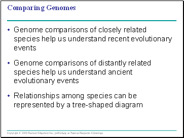 Comparing Genomes