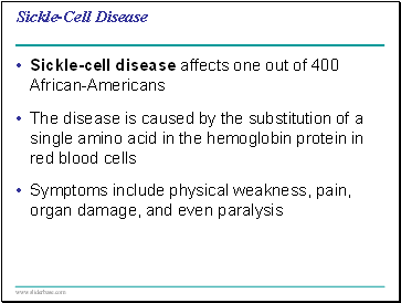 Sickle-Cell Disease