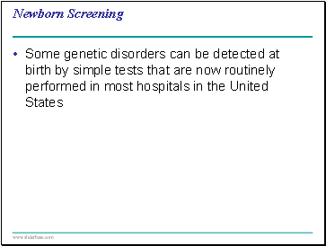 Newborn Screening