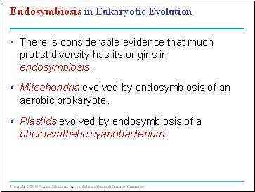 Endosymbiosis in Eukaryotic Evolution